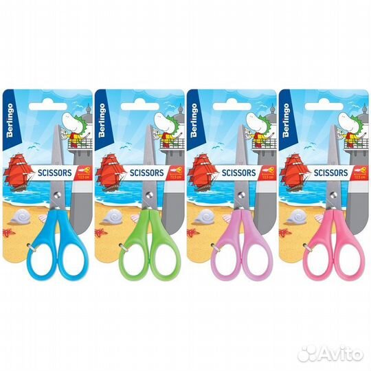 Ножницы детские Berlingo 13,5см DNn 14026