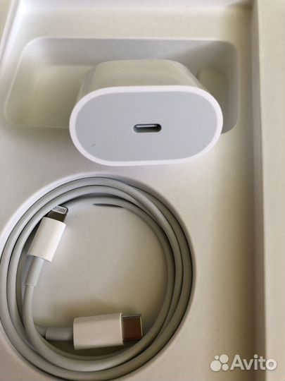 Зарядка apple 20W (быстрая) + провод type-c