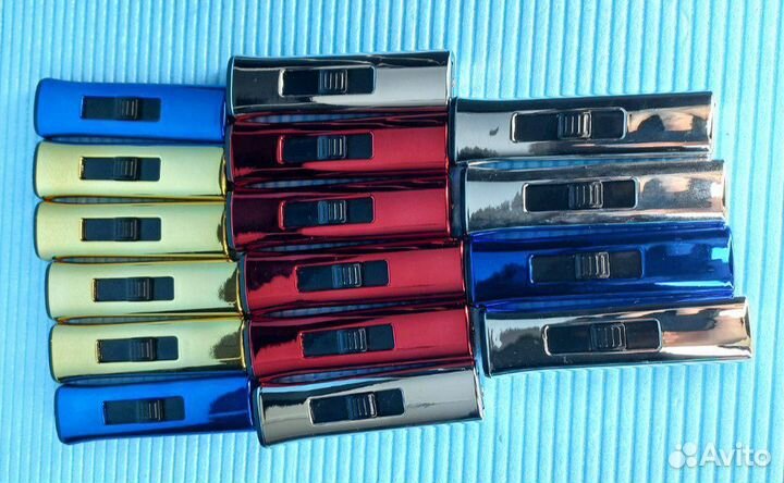 Зажигалка спиральная USB хром электрическая