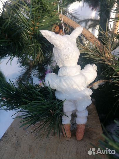 Ватная игрушка-сувенир