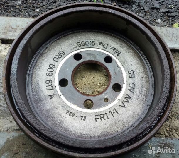 Барабаны VAG VW Polo Skoda Rapid