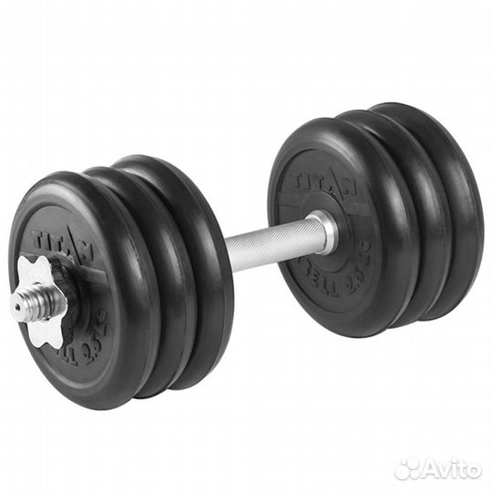 Гантель разборная 17 кг titan Barbell - d26