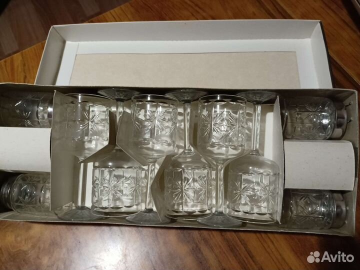 Набор хрусталь СССР