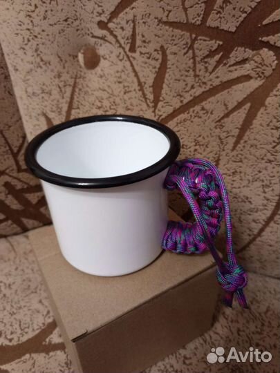 Кружка эмалированная новая