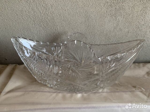 Вазочка хрустальная