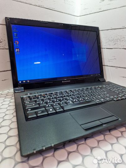 Офисный Lenovo 15,6' intel/4gb/250gb