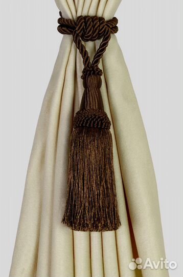Кисти для штор коричневые арт 287388