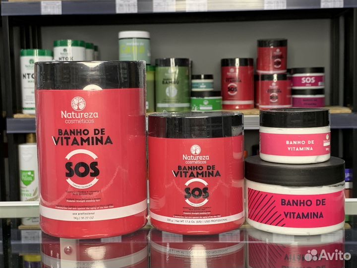 Маска SOS Natureza Banho de Vitamina