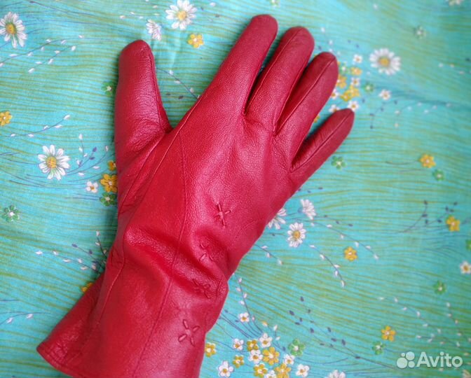 Перчатки женские (натуральная кожа)