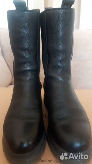 Ботинки TJ Collection черные осенние женские 38 р
