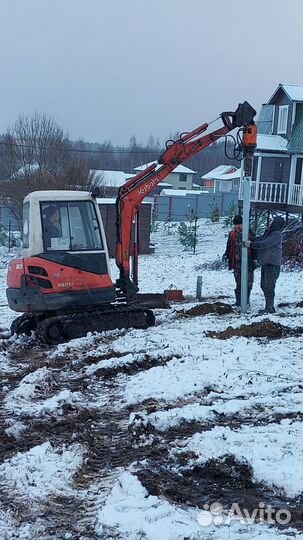 Винтовые сваи с завода