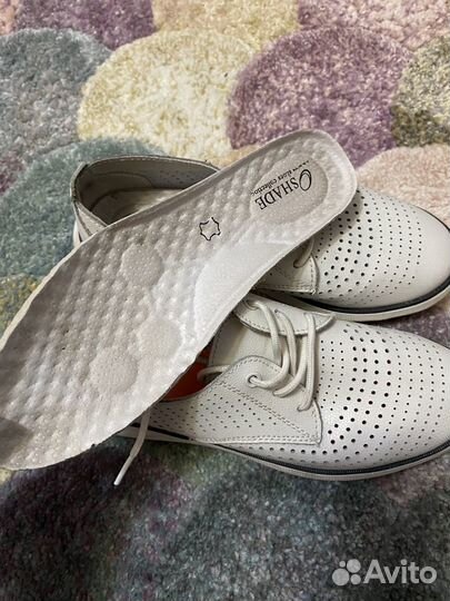 Ботинки женские кожаные