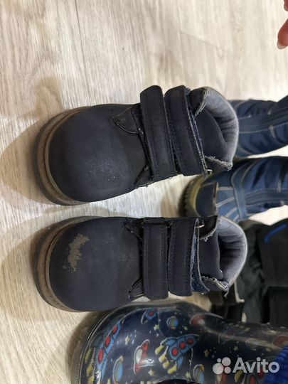 Детская обувь для мальчика пакетом 24-27