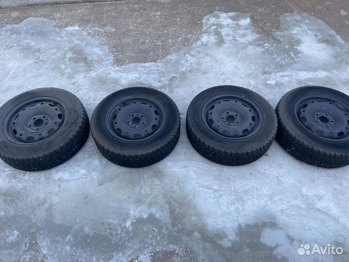 Продам колеса всесезонные на тойоту карину AT211 1