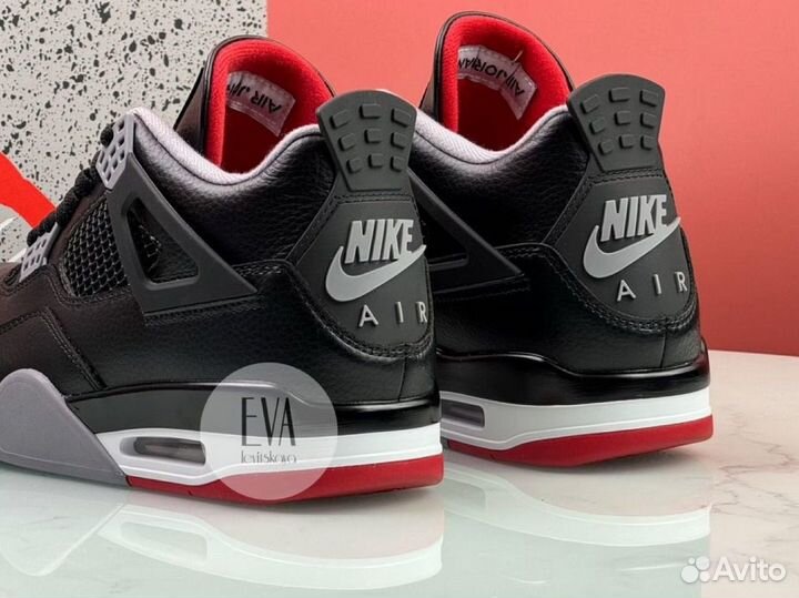 Кроссовки Nike Air Jordan 4 Retro Bred Reimagined