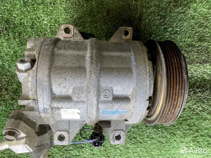 Компрессор кондиционера QR20DE Nissan Serena C24 T