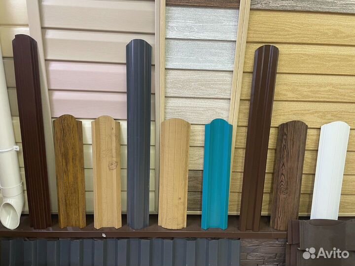 Забор из евроштакетника