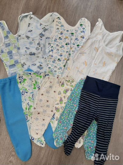 Одежда пакетом на мальчика 56, 62, 68