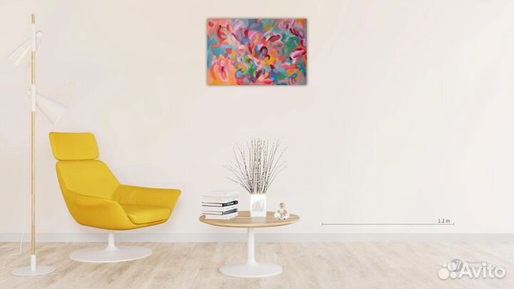 Картина «Летнее настроение» на холсте 60-90 см