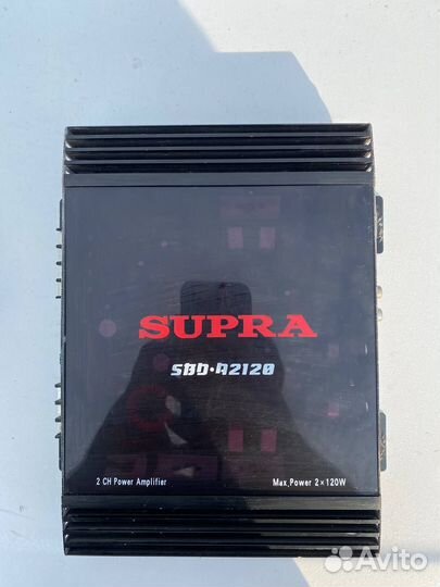 Нерабочий Усилитель supra SBD A2120