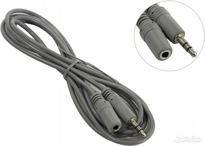 Кабель Smartbuy 3.5 Jack (M) - 3.5 Jack (F), стере