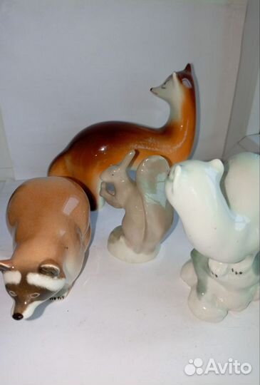 Фарфоровые статуэтки СССР лфз