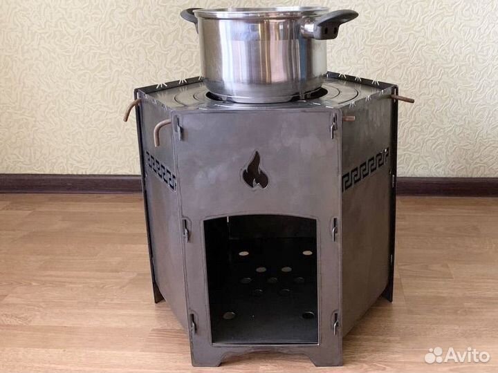 Печь для казана 3 в 1