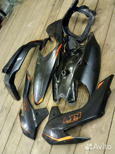 Комплект пластика на эндуро