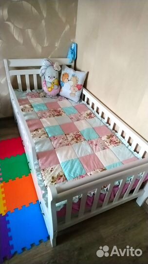 Детская кровать из массива сосны 