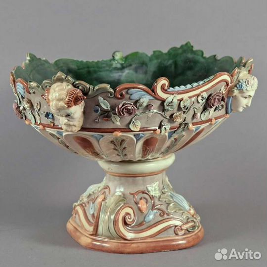 Большая фарфоровая фруктовница 18 век