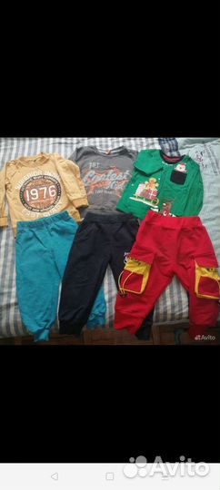 Вещи пакетом на мальчика от 6 до 2 лет