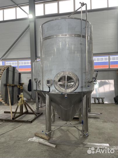 Ферментер, цкт цилиндро-конический танк 1000 л
