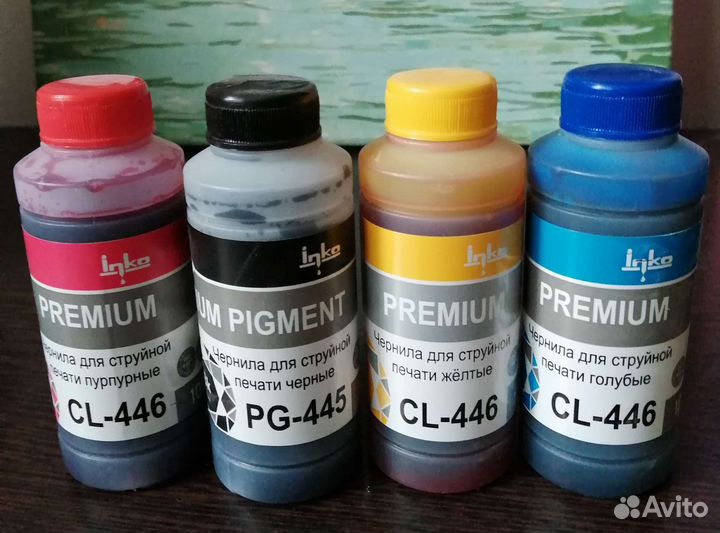 Чернила для принтера canon