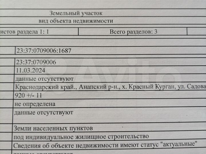 Участок 9,2 сот. (ИЖС)