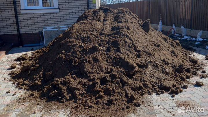 Плодородный грунт, полевая земля доставка