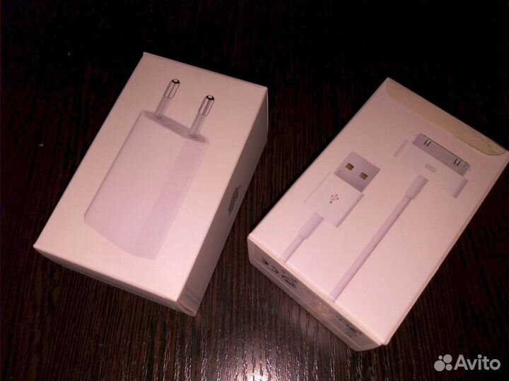 Адаптеры USB Apple original с кабелем 30 pin новые
