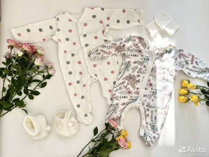 Детские вещи пакетом на девочку 56-62