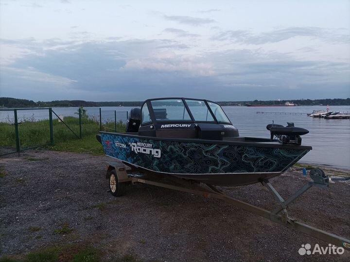 Катер Aluma Fish X Mercury 80