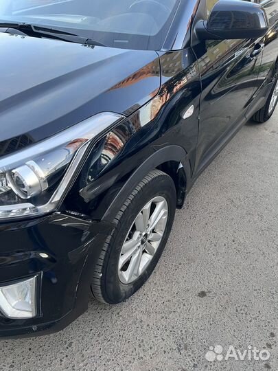 Hyundai Creta 2.0 AT, 2019, битый, 46 000 км