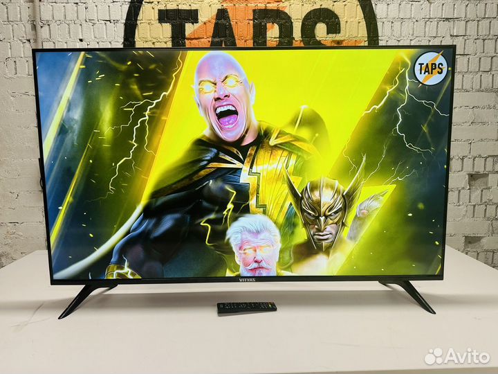 Огромный свежий vityas 140см UHD SMART TV