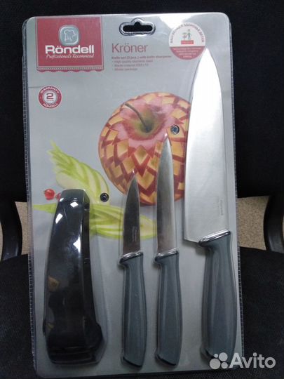 Набор кухонных ножей Rondell Kroner RD-459
