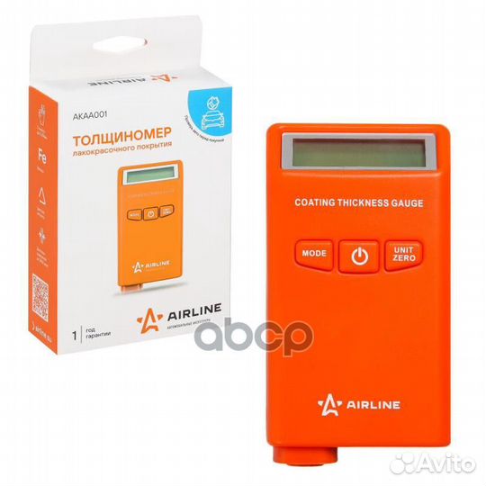 Толщиномер лакокрасочного покрытия, черные/цвет