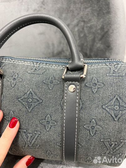 Сумка Louis Vuitton Keepall Denim 25