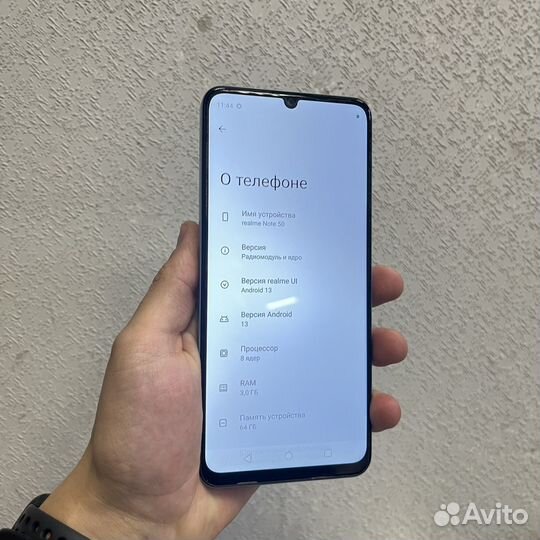 realme Note 50, 3/64 ГБ