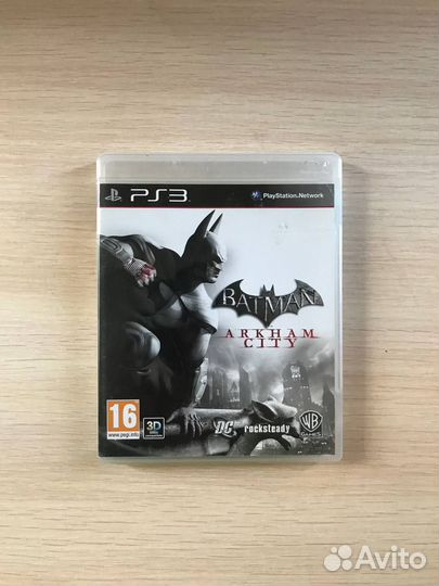 Диск на PS3 Batman Arkham City