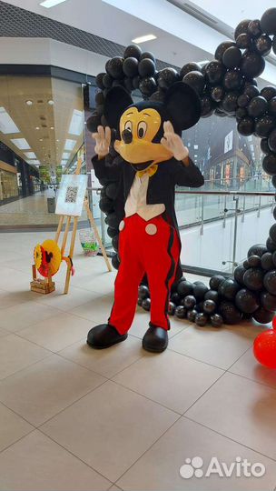 Микки Маус ростовая кукла