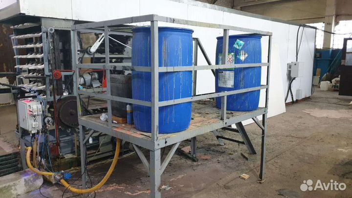 Оборудование, линия нанесения латекса на перчатки