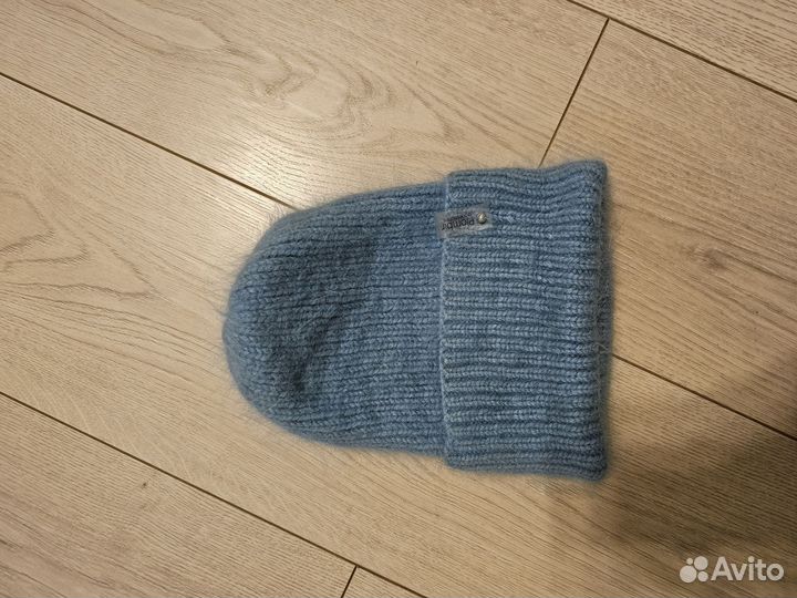 Шапка шерсть ручная вязка