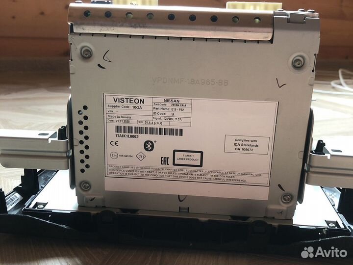 Автомагнитола для Nissan Qashqai и X-trail (штатна