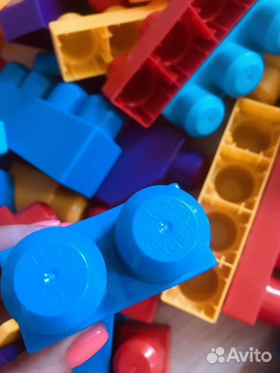 Конструктор мега блокс Fisher-Price 80 деталей